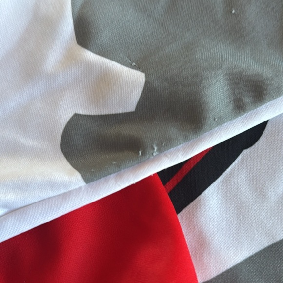 ANSR Red and Black Jersey with Asymmetrical Design and Bold Graphics Youth XL - Picture 8 of 10